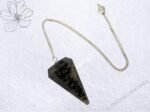 Black Tourmaline Orgone Crystal Pendulums for Divination and Dowsing Crystal Pen... - Image 7