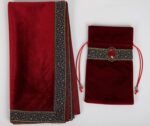 Altar Tarot Table Cloth - 25.6 x 25.6 Inch - Divination Wicca Velvet with Tarot ... - Image 6