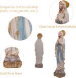 MeritMode 15" H Virgin Mary Praying Statue - Lourdes Catholic Collectible Figuri... - Image 3