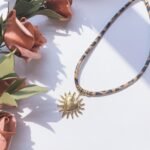Gold Heart Necklace For Women Sun Pendant Statement Y2k Cheetah Vintage Chunky N... - Image 5