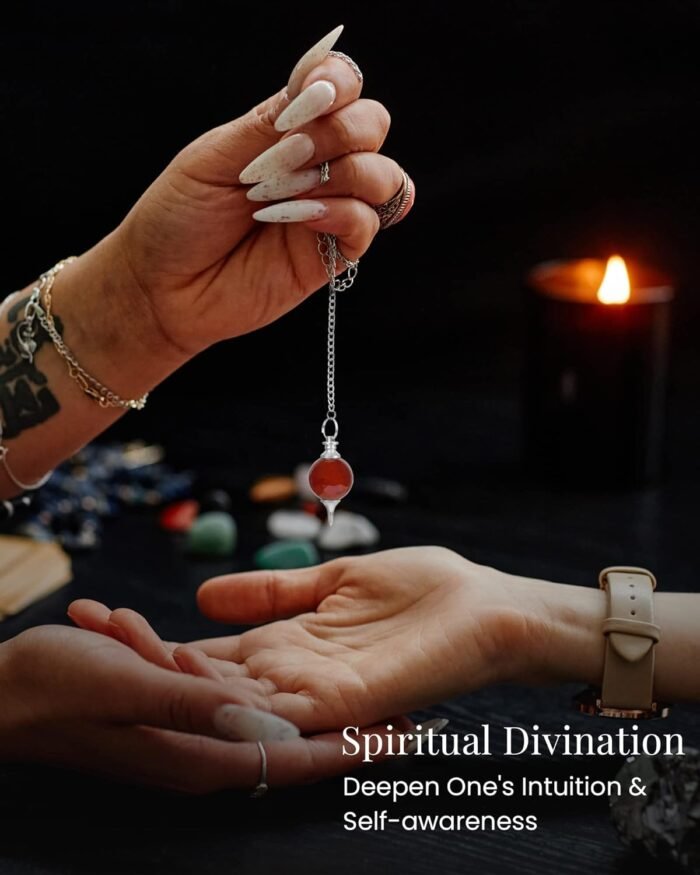 Amethyst Pendulum - Divination Tools - Crystal Pendulums - Healing Crystals and ... - Image 7