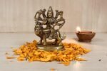 Craftsofindia® Goddess Durga Small Brass Statue - Divine Décor, 3-inch Handcraft... - Image 3