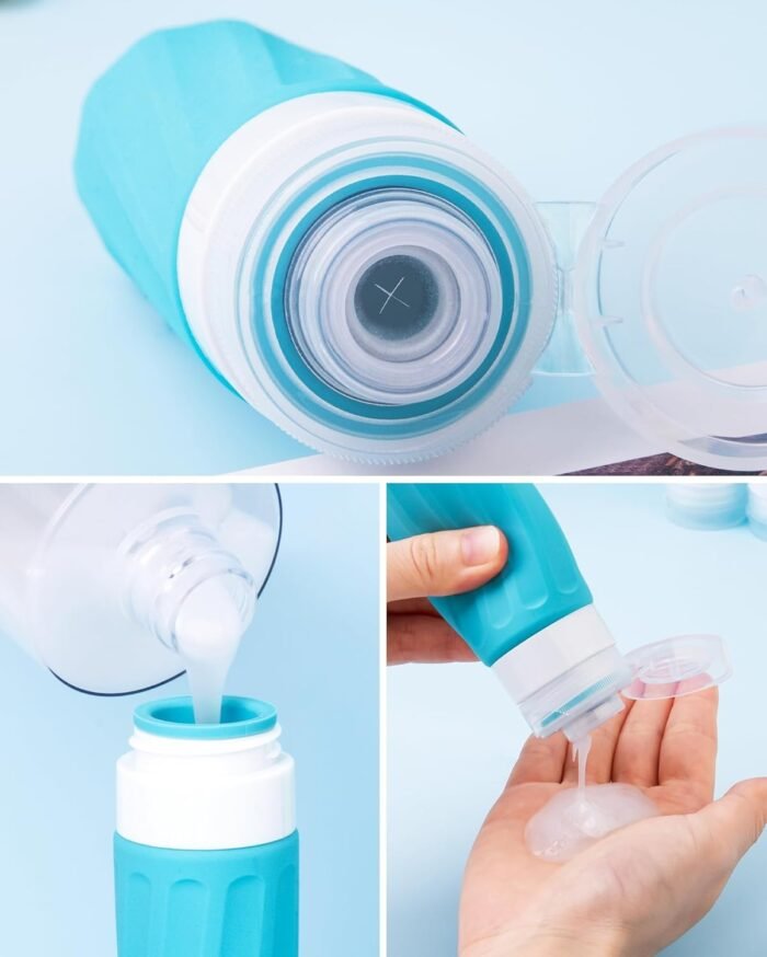 Travel Bottles for Toiletries, Travel Size Toiletries 10 Pack, Tsa Approved Trav... - Image 3