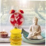 VOSAREA Ceramic Holy Water Bottle for Rituals - Meditation and Offerings - Elega... - Image 4