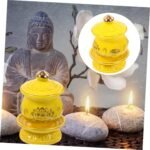 VOSAREA Ceramic Holy Water Bottle for Rituals - Meditation and Offerings - Elega... - Image 10