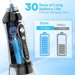 H2ofloss Water Dental Flosser Teeth Pick -Portable Oral Irrigator with 5 Modes, ... - Image 5