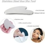 Stainless Steel Gua Sha Facial Tool - Image 4