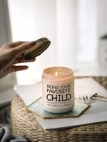 Being Your Favorite Child Candle, Mothers Day Gifts for Mom, Birthday Gifts for ... - Image 3