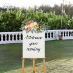 Wedding Arch Flowers with Drapes (Set of 3) Wedding Decor and Wedding Arch Drapi... - Image 8