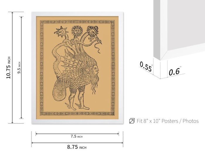 Monem Art Vintage Mythology Poster - Retro Supernatural Print - Gift for Artist,... - Image 4