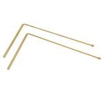 Dowsing Rods Copper -2PCS Copper Dousing Rods and Dowsing Pendulum with Bag - Gh... - Image 3
