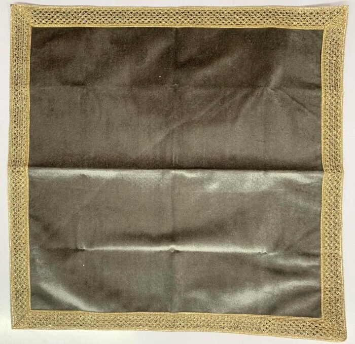 SMMS Spiritual Velvet Table Cloth Altar Tarot Spread (Grey/Silver, Small- 46cm*4... - Image 3