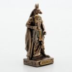 Veronese Design 3 3/8 Inch Anubis Egyptian God of The Dead Resin Miniature Hand ... - Image 3