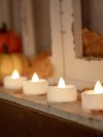 LED Candles, Tea Lights Candles Battery Operated Bulk, 24-Pack Long-Lasting 200 ... - Image 6