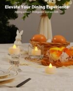 Amagic 150 Pack Battery Operated Tea Lights Candles, Fake Tealights Candles, Fla... - Image 4