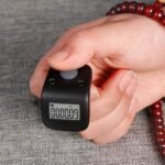 Rechargeable Silent Finger Counter 6 Channels Digital Tasbih Tally Clicker with ... - Image 3