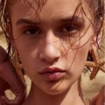 Doubnine Sea Shell Charm Cowrie Earrings Dangle Golden Mermaid Earrings Scallop ... - Image 3