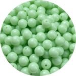 300pcs Acrylic Round Beads 8mm Round Spacer Plastic Pastel Beads Craft Beads wit... - Image 2
