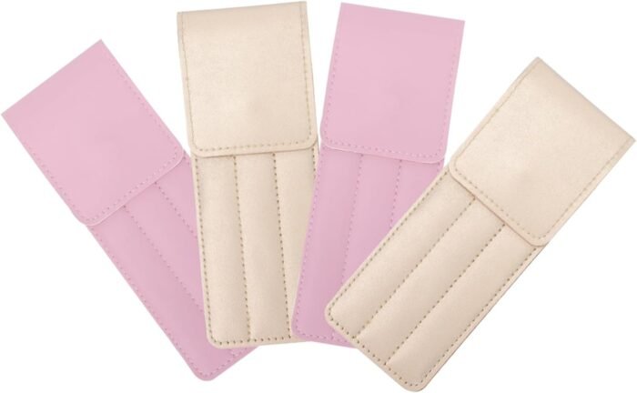 4Pcs Face Beauty Tool Storage Bags Durable Makeup Tweezers Covers Compact Access... - Image 2