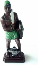 5 Inch Statue of Orisha Ogun/Estatua - Image 2