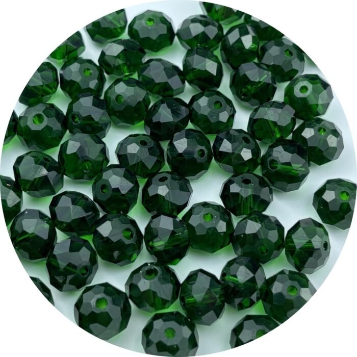 600pcs 3mm Crystal Glass Beads for Jewelry Making, Faceted Rondelle Glass Spacer... - Image 2