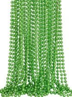 7mm Multiple Colour Faux Pearl Beads Necklaces Bulk Party Favor Plastic Play Pea... - Image 2