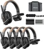 Accsoon Como SE Wireless Headset Intercom System, 5-Person 2.4GHz Full-Duplex Te... - Image 2