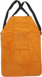 Adjustable Leather Welding Apron, Retardant Protection for Working, Cutting, Coo... - Image 2