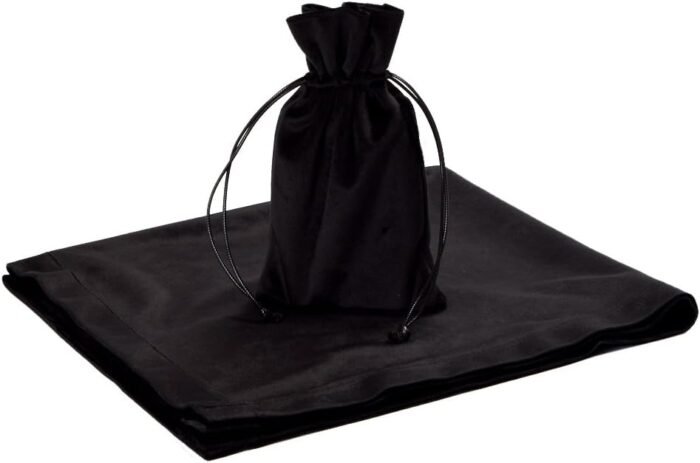 BLESSUME Wizard Tarot Table Cloth and Pouch Blue Square Divination Tarot Cloth B... - Image 2
