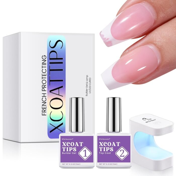 BTArtboxnails Nail Tips Builder Gel - Long Lasting 15ml Builder Gel with Portabl... - Image 2