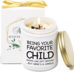 Being Your Favorite Child Candle, Mothers Day Gifts for Mom, Birthday Gifts for ... - Image 2