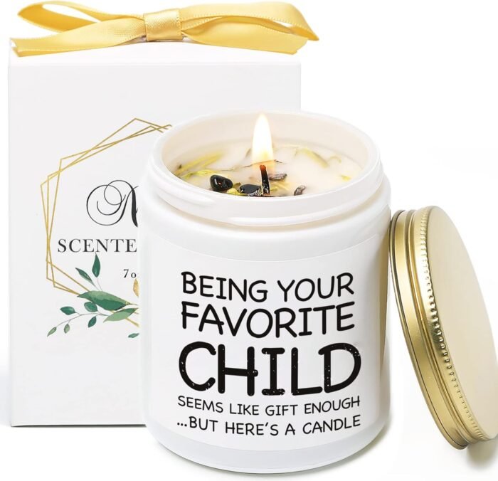 Being Your Favorite Child Candle, Mothers Day Gifts for Mom, Birthday Gifts for ... - Image 2