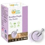 Brazilian Purple Clay Powder Detoxify Skin & Hair Natural Beauty & Skincare DIY ... - Image 2