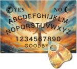 CREATCABIN Angel Fairy Pendulum Dowsing Divination Board Wooden Spirit Board Pen... - Image 2
