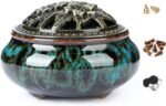 Ceramic Incense Burner with Incense Stick Holder + Insulation use for Stick or C... - Image 2