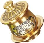 Ciieeo Retro Religious Buddha Altar Cup Sturdy Metal Craft Buddha Worship Suppli... - Image 2
