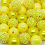 Colorful Rhinestone Beads Round Spacer Beads for Jewelry Bracelet Necklace Pen B... - Image 2