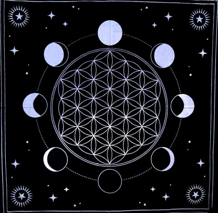 Craft Kala Altar Tarot Cloth Divination Special Tablecloth Man Fabric Tarot Divi... - Image 2