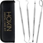 Dental Tools HOKIN Plaque Remover Teeth Cleaning Tool 4 Pcs Dental Care Kit Toot... - Image 2