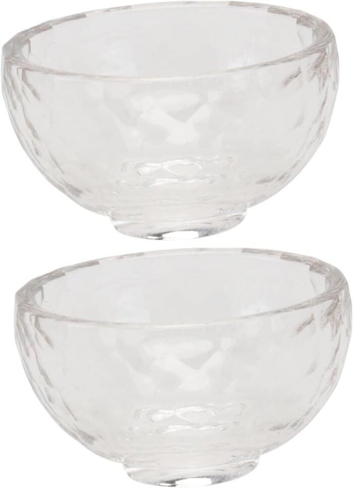 Elegant Crystal Bowl Set Ritual Offering Bowls Oil Essential Oils Fragrance for ... - Image 2