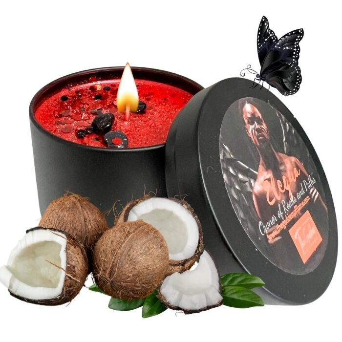 Elegua Spiritual Offering Candle (4 oz) - Image 2
