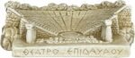 Epidaurus Ancient Greek Theater Statue Sculpture Cast Stone Home Décor Small - Image 2