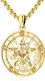 Eusense Tetragrammaton Nudo De Bruja Plata 925 Original Lilith Necklace Triple M... - Image 2