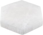 Extra Large Selenite Charging Plate – 8” Hexagon Selenite Crystal - Mined & Craf... - Image 2