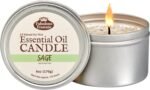 Fabulous Frannie Pure Sage Candles for Cleansing House Chakra Healing All Natura... - Image 2