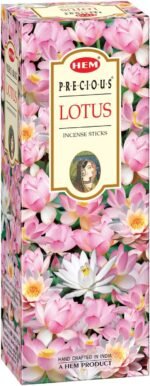 Hem Lotus Incense Sticks (120 Sticks, 6 Boxes Inside) - 9 Inches Long, 20g per B... - Image 2