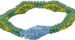 ILDE bracelet, Diamond Style, Medium - ORULA camino de Yemaya Asesu (light blue) - Image 2