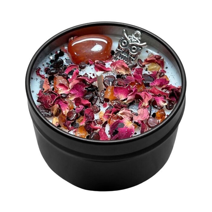 Lilith Candle | Witchcraft Pagan Witch Herbal Intention Dark Moon Goddess Lilit ... - Image 2