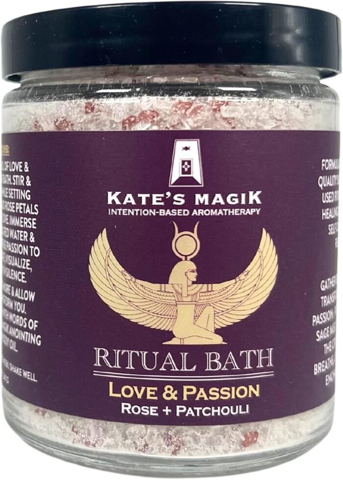 Love & Passion Ritual Bath Salt - Rose + Patchouli - Image 2
