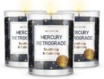 Magnificent 101 Set of 3 Long-Lasting Mercury Retrograde Aromatherapy Candles | ... - Image 2